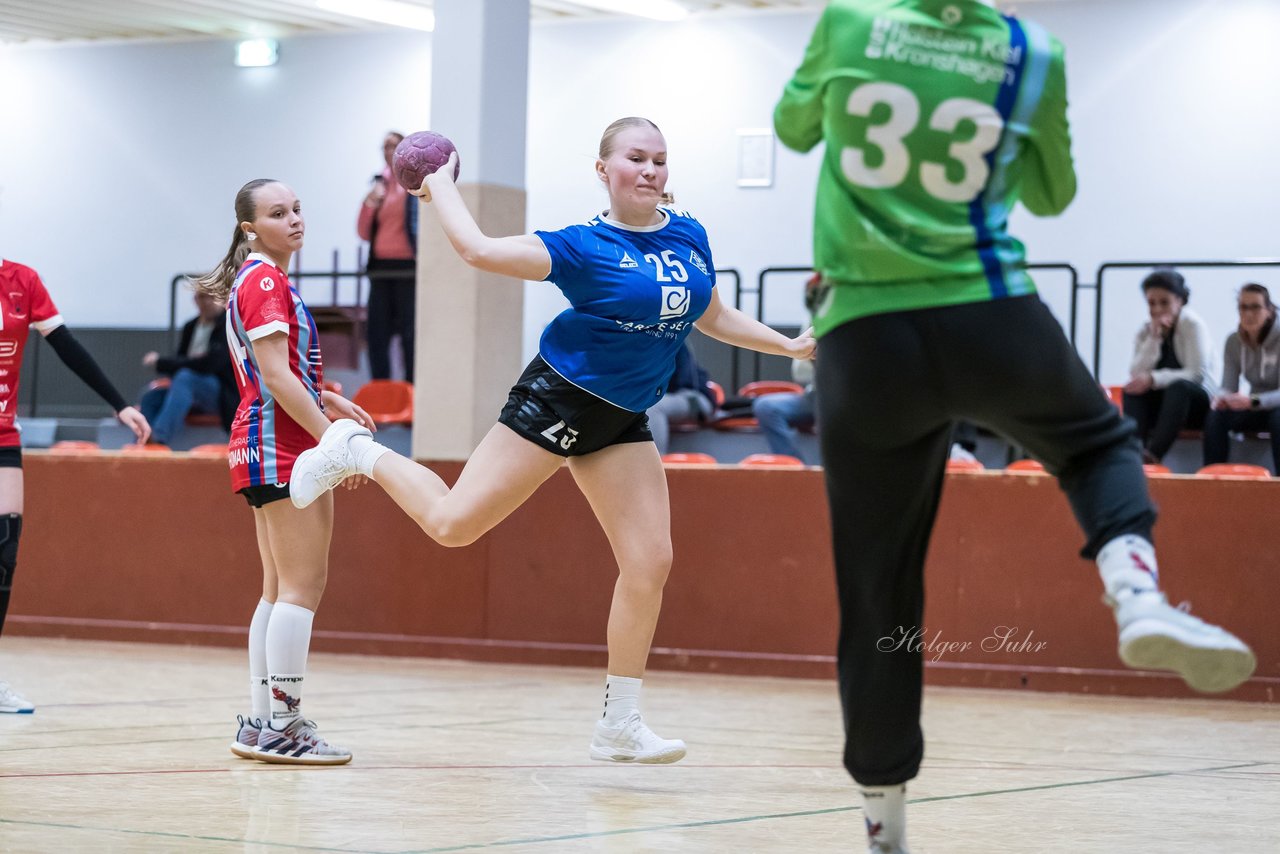 Bild 100 - wAJ TSV Ellerau - HSG HKiel/Kron : Ergebnis: 24:34